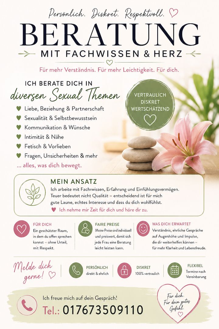 Männlicher Tantra & Wellness Masseur - für Frauen -München