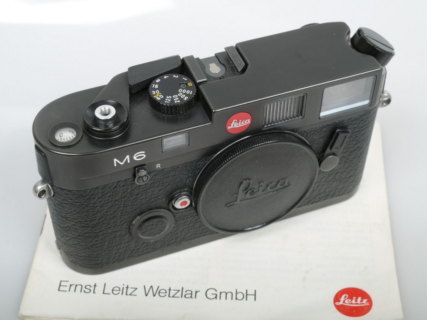 Leica M6 Schwarzer Körper 0,72