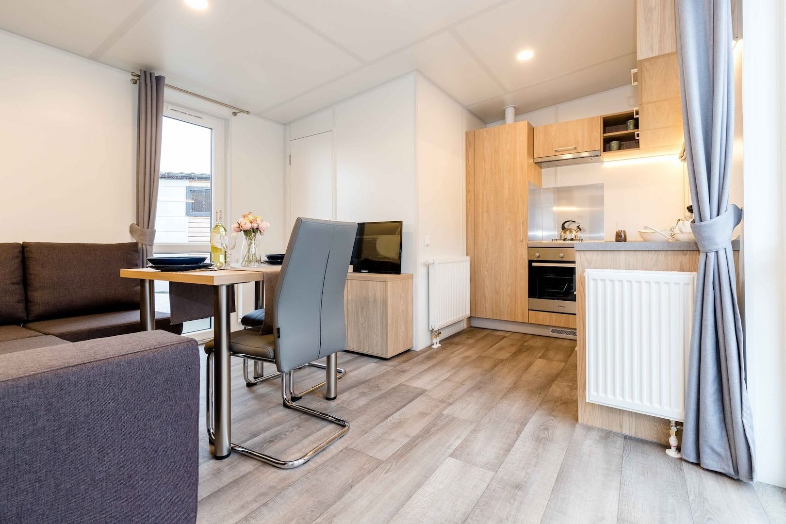 Gartenhaus Container Home auf Rädern, Tiny House, Büro-Modul