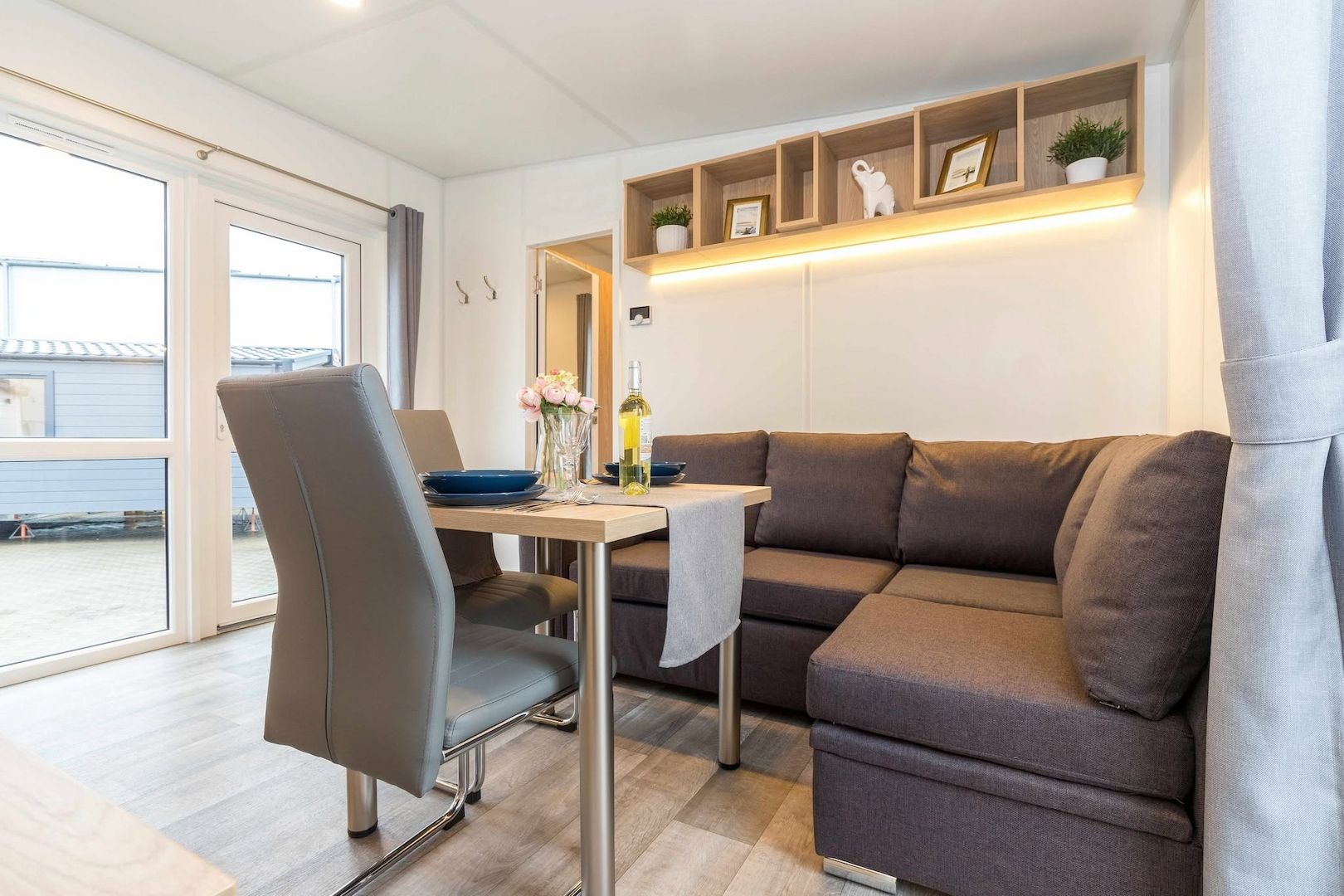 Gartenhaus Container Home auf Rädern, Tiny House, Büro-Modul