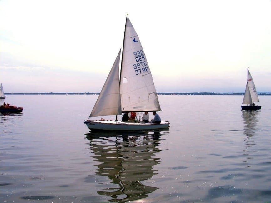 3 Std. Zugvogel segeln  auf dem Steinhuder Meer in Mardorf - Bootsverleih Kielhorn / Steg N 21
