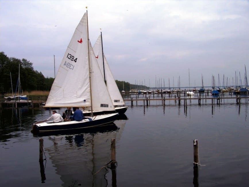 3 Std. Zugvogel segeln  auf dem Steinhuder Meer in Mardorf - Bootsverleih Kielhorn / Steg N 21