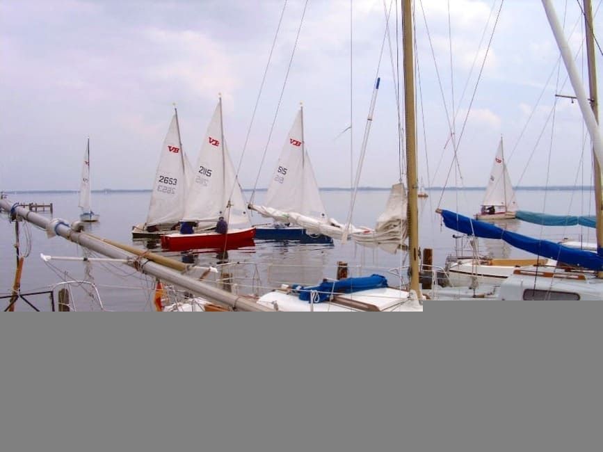3 Std. VB Jolle segeln auf dem Steinhuder Meer in Mardorf - Bootsverleih Kielhorn / Steg  N 21
