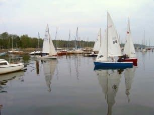1 Tag VB Jolle segeln auf dem Steinhuder Meer in Mardorf - Bootsverleih Kielhorn / Steg  N 21