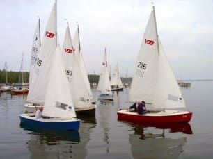 1 Tag VB Jolle segeln auf dem Steinhuder Meer in Mardorf - Bootsverleih Kielhorn / Steg  N 21