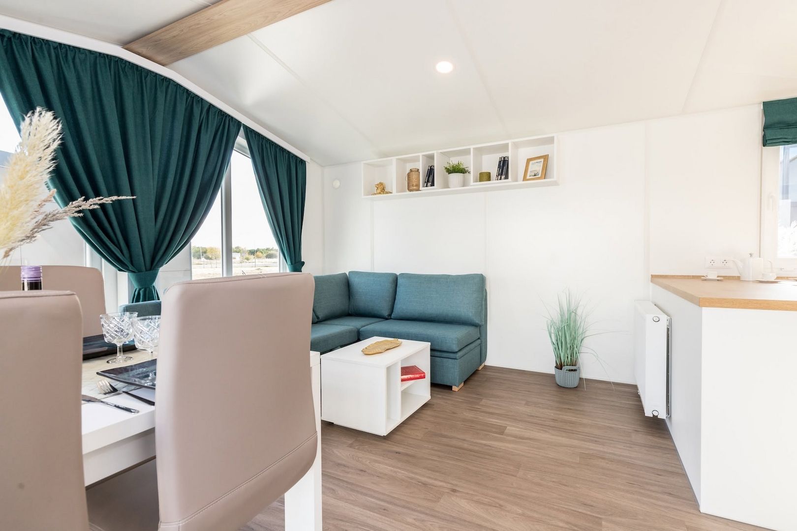 Container Home auf Rädern, Tiny House, Büro-Modul