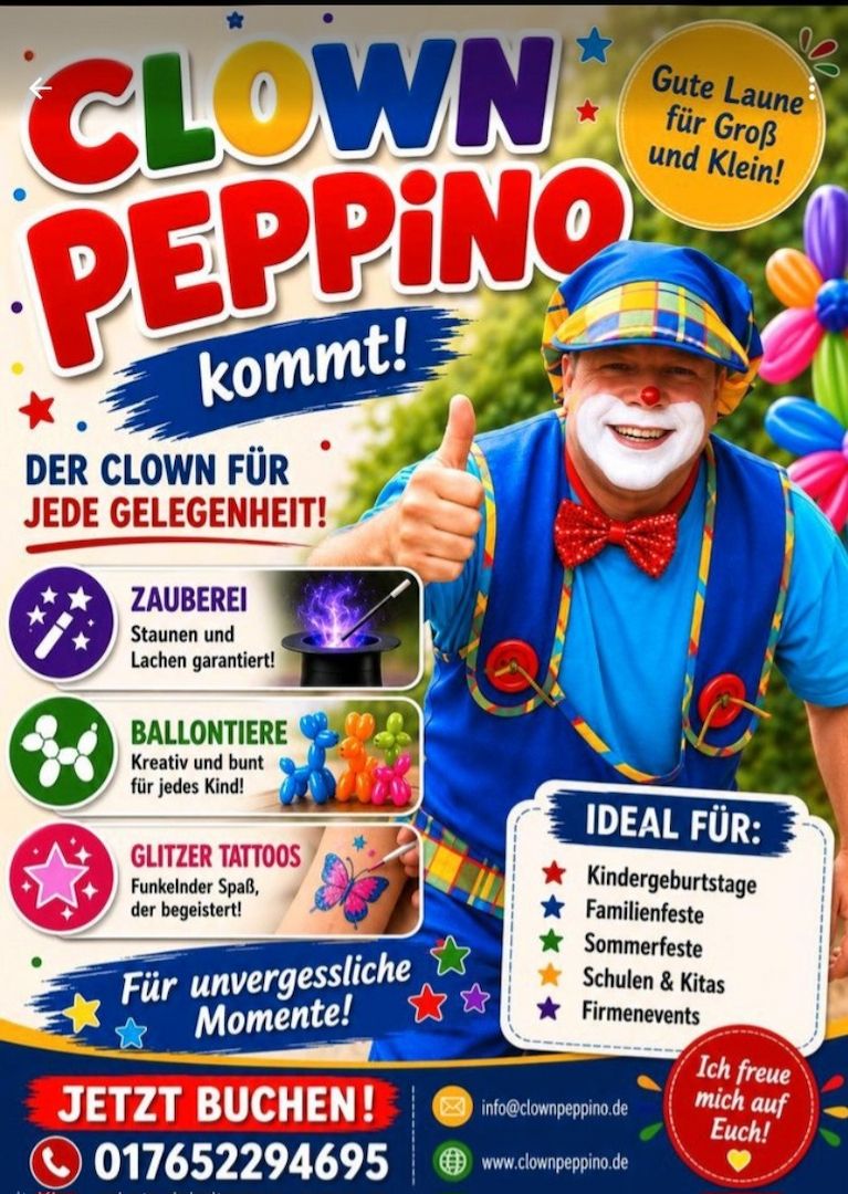 Hamburg, Kindergeburtstag, Clown,