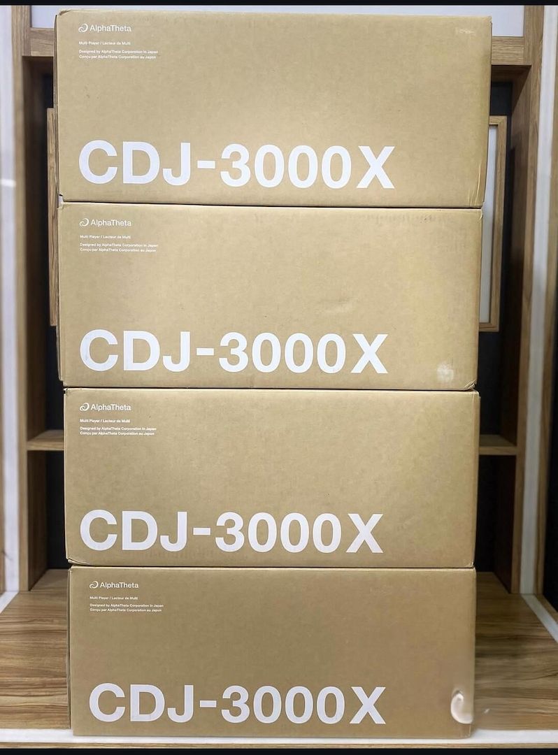 AlphaTheta CDJ-3000X, AlphaTheta Euphonia, Pioneer CDJ-3000, Pioneer DJ DJM-A9, Pioneer DJ DJM-V10