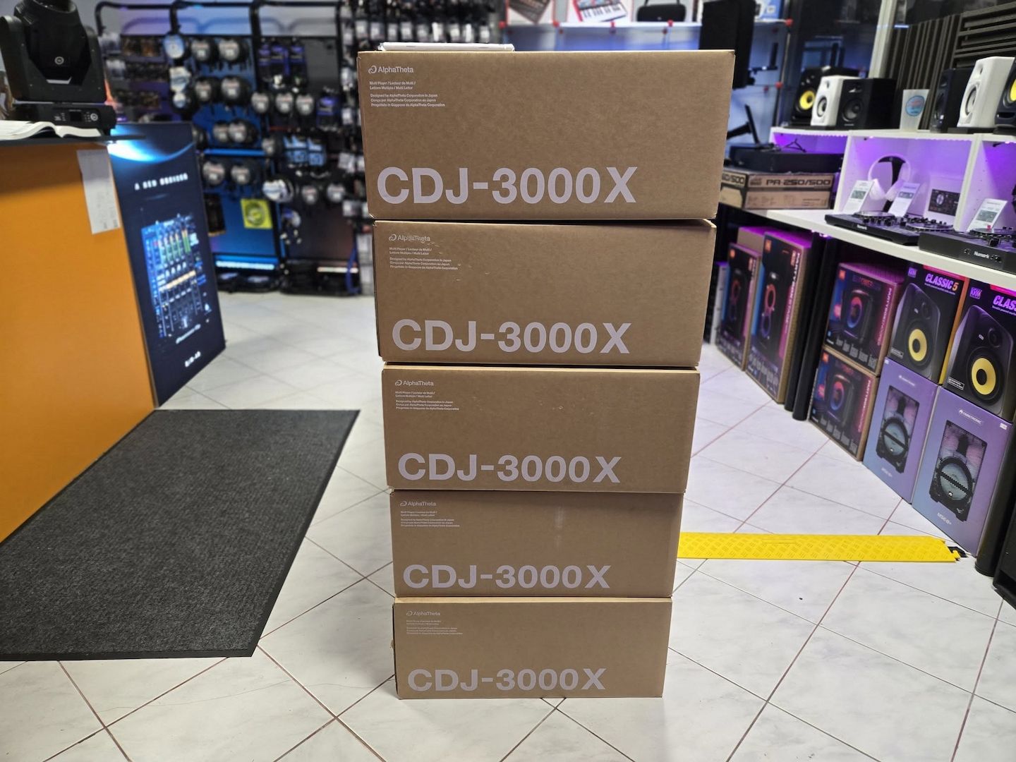 AlphaTheta CDJ-3000X, AlphaTheta Euphonia, Pioneer CDJ-3000, Pioneer DJ DJM-A9, Pioneer DJ DJM-V10