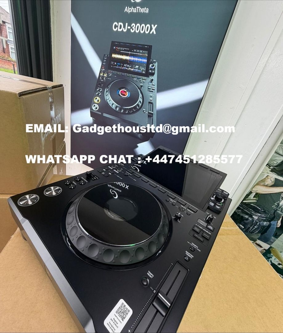 Pioneer CDJ-3000, Pioneer DJM-A9, Pioneer CDJ-2000NXS2, DJM-900NXS2, DJM-V10 ,AlphaTheta CDJ-3000X