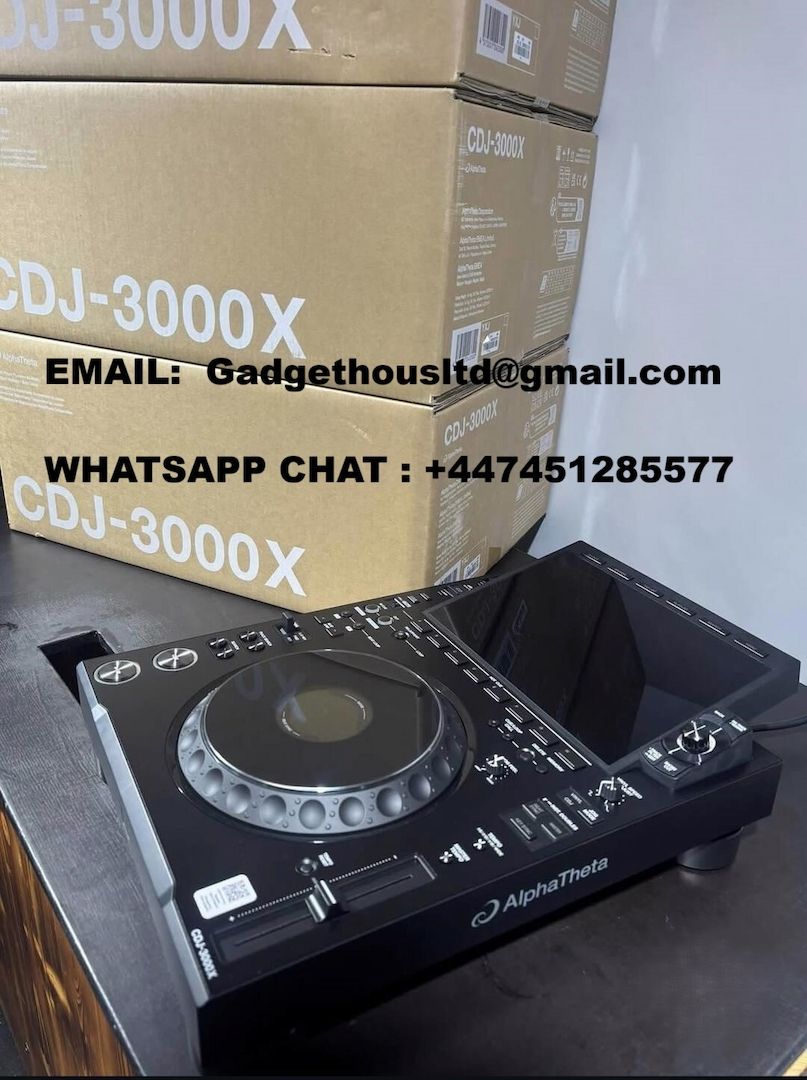 Pioneer CDJ-3000, Pioneer DJM-A9, Pioneer CDJ-2000NXS2, DJM-900NXS2, DJM-V10 ,AlphaTheta CDJ-3000X