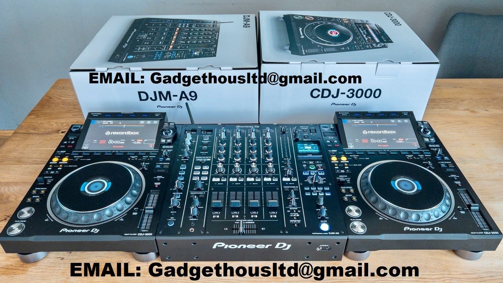 Pioneer CDJ-3000, Pioneer DJM-A9, Pioneer CDJ-2000NXS2, DJM-900NXS2, DJM-V10 ,AlphaTheta CDJ-3000X
