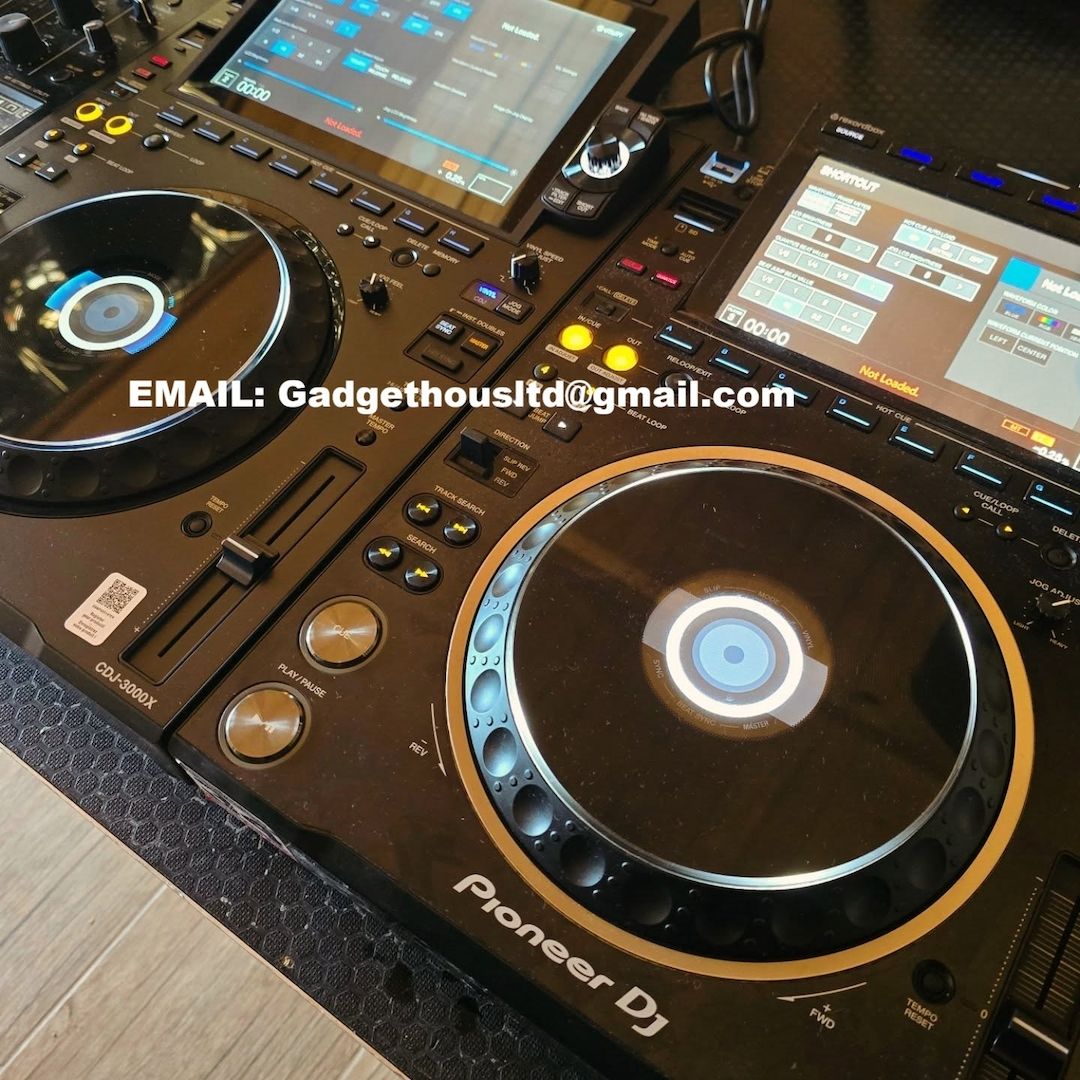 Pioneer CDJ-3000, Pioneer DJM-A9, Pioneer CDJ-2000NXS2, DJM-900NXS2, DJM-V10 ,AlphaTheta CDJ-3000X