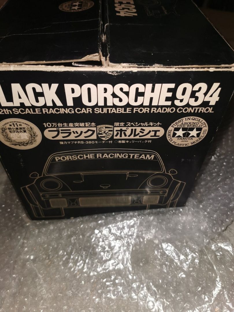 Tamiya Schwarz Porsche 934 Turbo