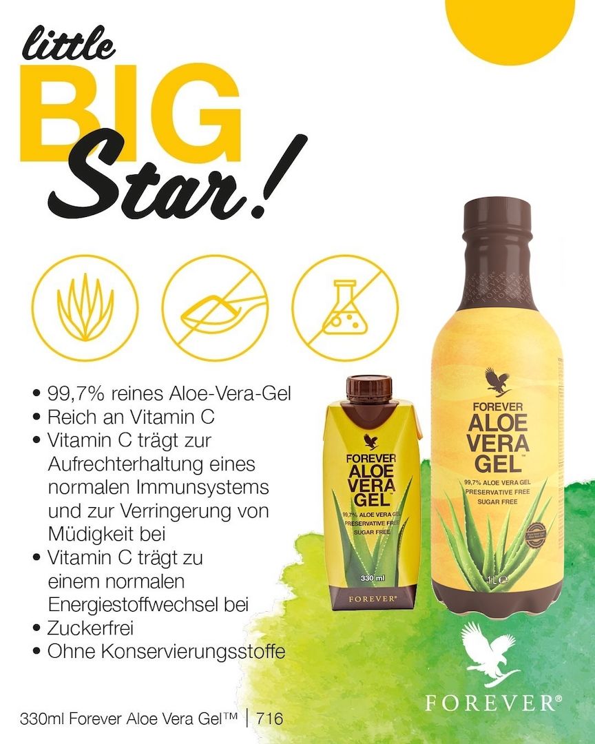 Starte deinen Tag mit einem Schluck Vitamine!