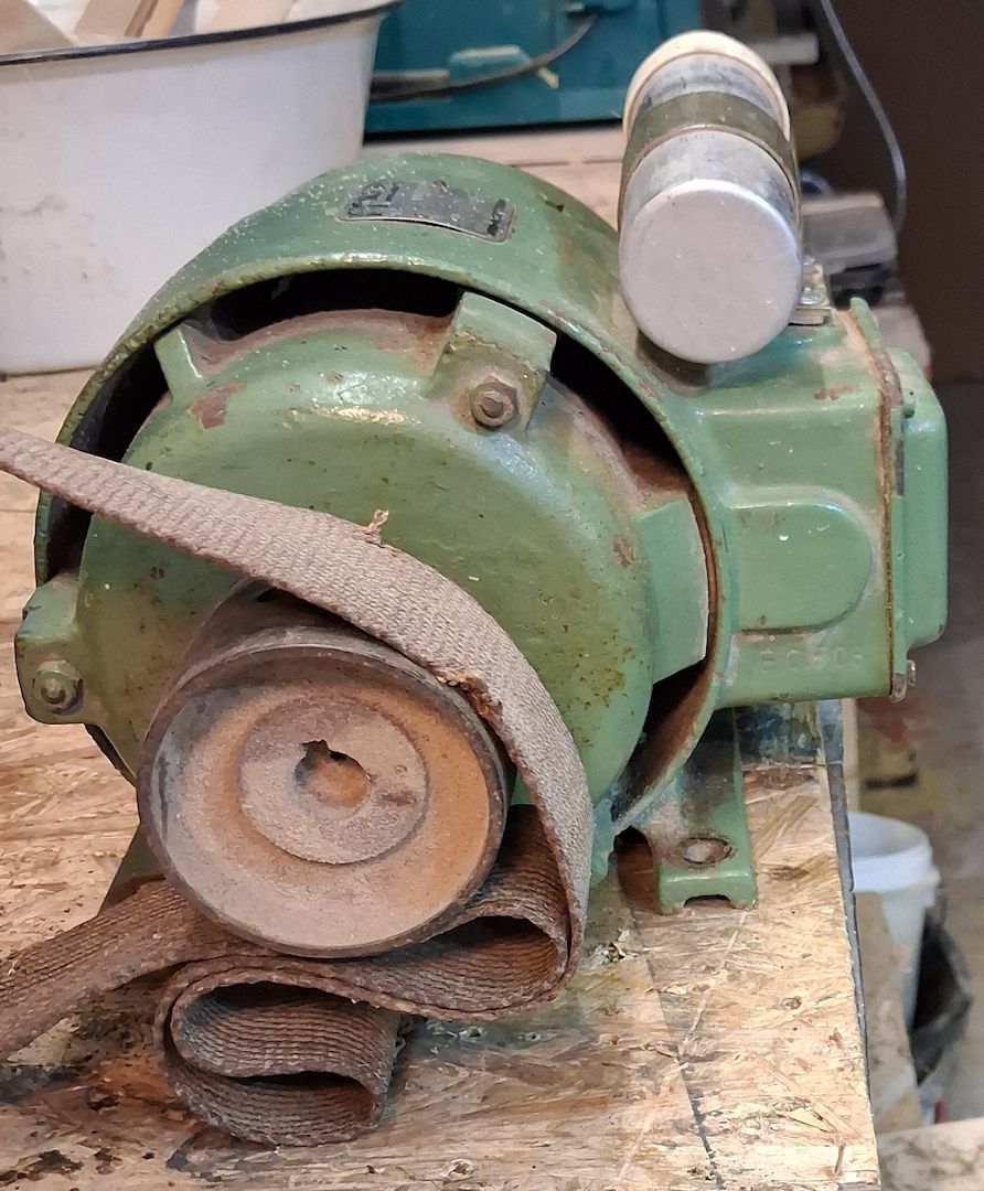 Kompressor mit Motor 1960, funktionstüchtig
