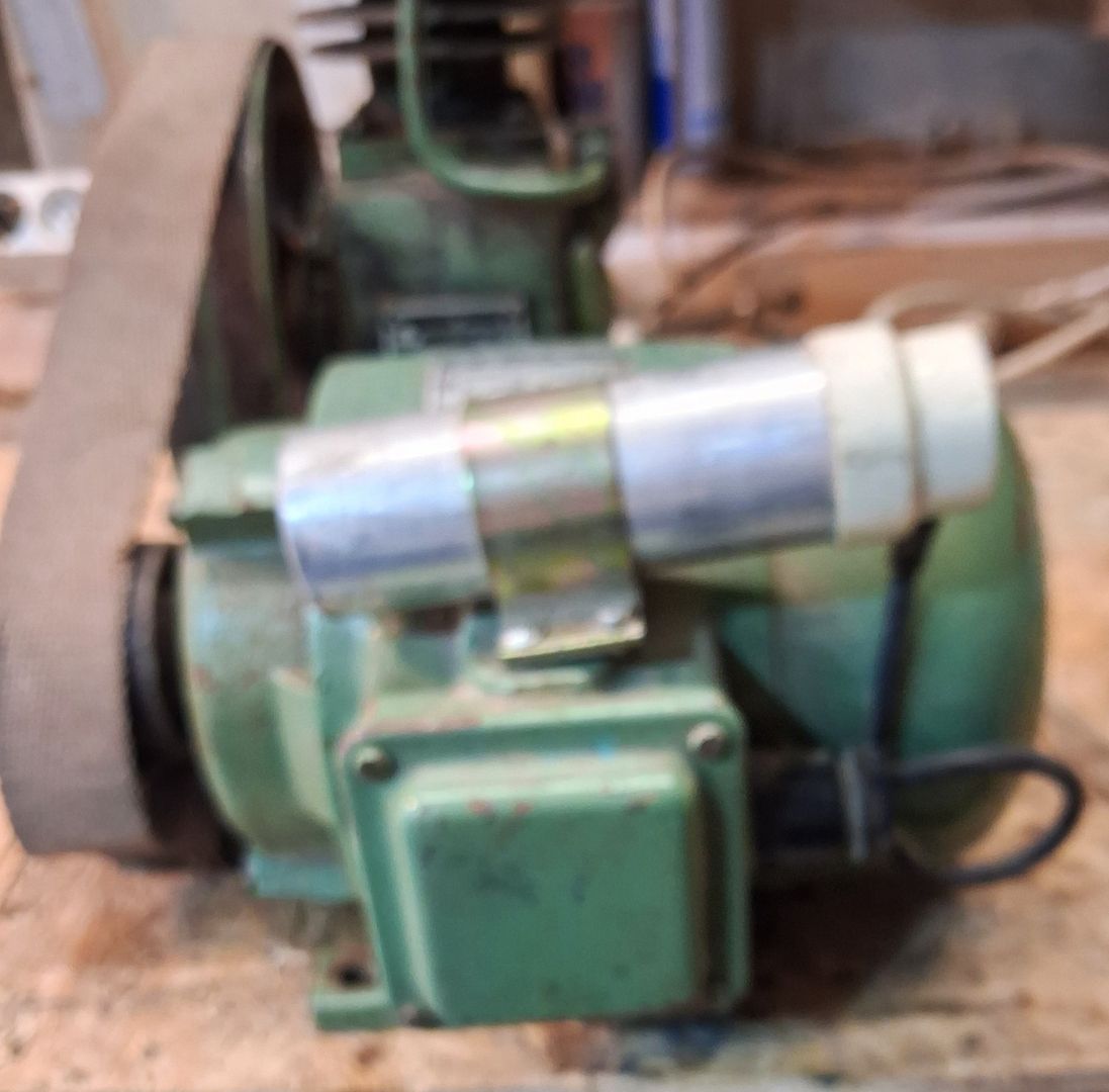 Kompressor mit Motor 1960, funktionstüchtig