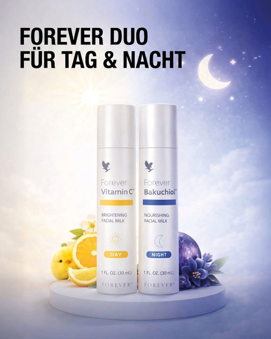 Vitamin C & Bakuchiol Facial Milk Duo – moderne Gesichtspflege