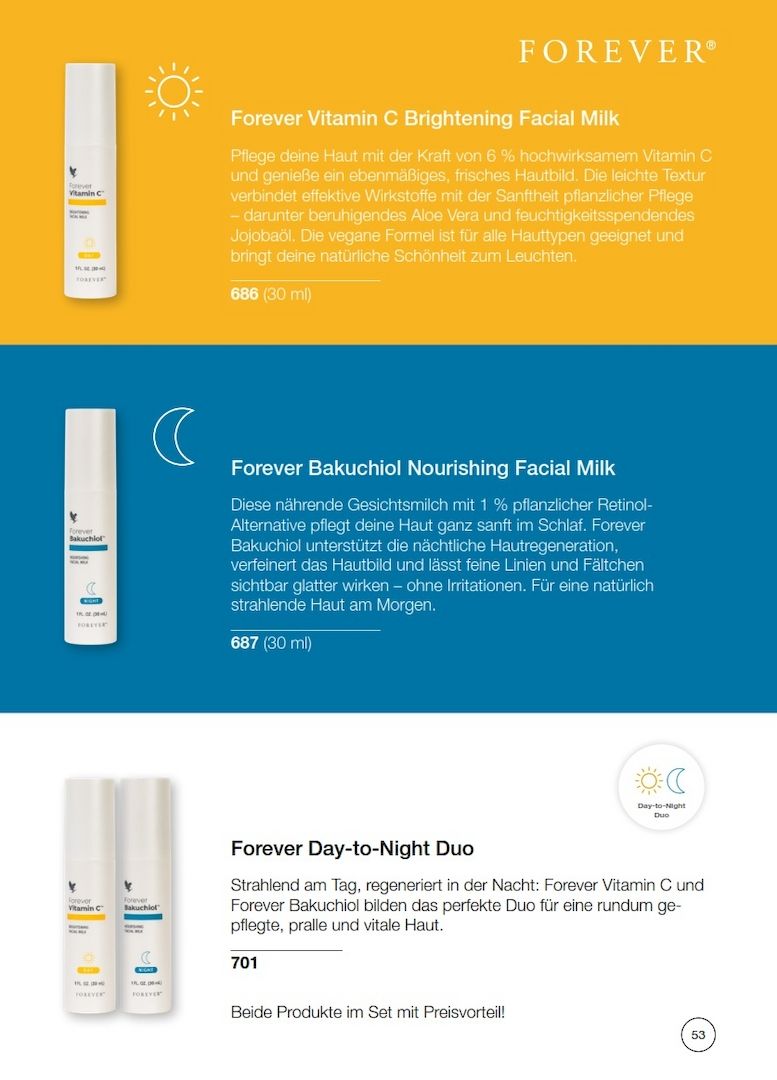 Vitamin C & Bakuchiol Facial Milk Duo – moderne Gesichtspflege