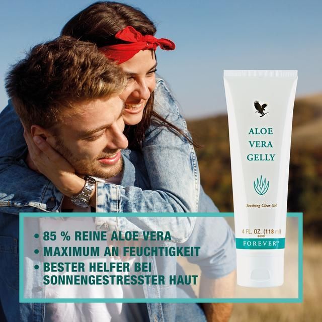 Forever Aloe Vera Gelly – 85 % Aloe Vera für die Hautpflege