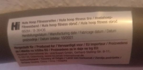 8 Teile Hula Hoop Fitness Reifen Schaumstoff Bauchtrainer Fitnesstraining