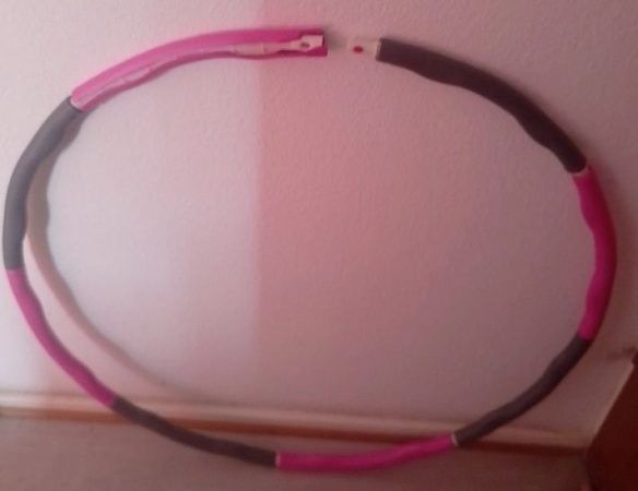 8 Teile Hula Hoop Fitness Reifen Schaumstoff Bauchtrainer Fitnesstraining