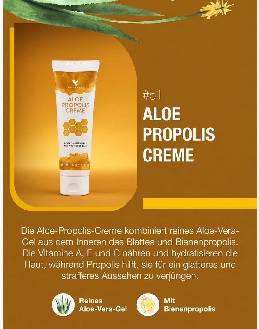 Forever Aloe Propolis Creme – intensive Pflege mit Aloe Vera und Propolis
