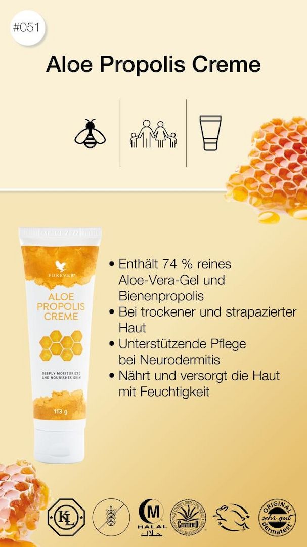Forever Aloe Propolis Creme – intensive Pflege mit Aloe Vera und Propolis