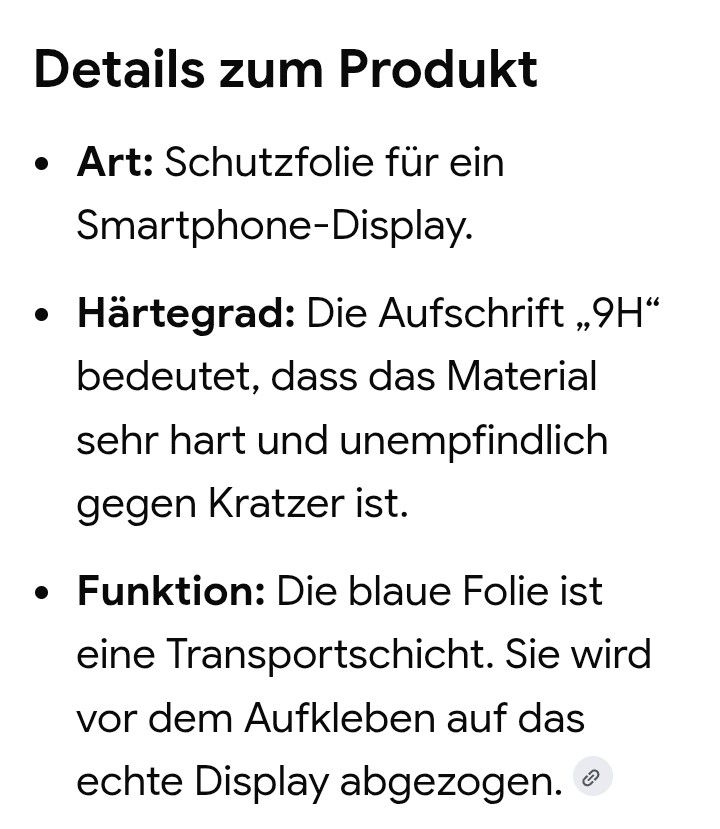 Panzerfolie für ZTE Blade A54 (NEU)