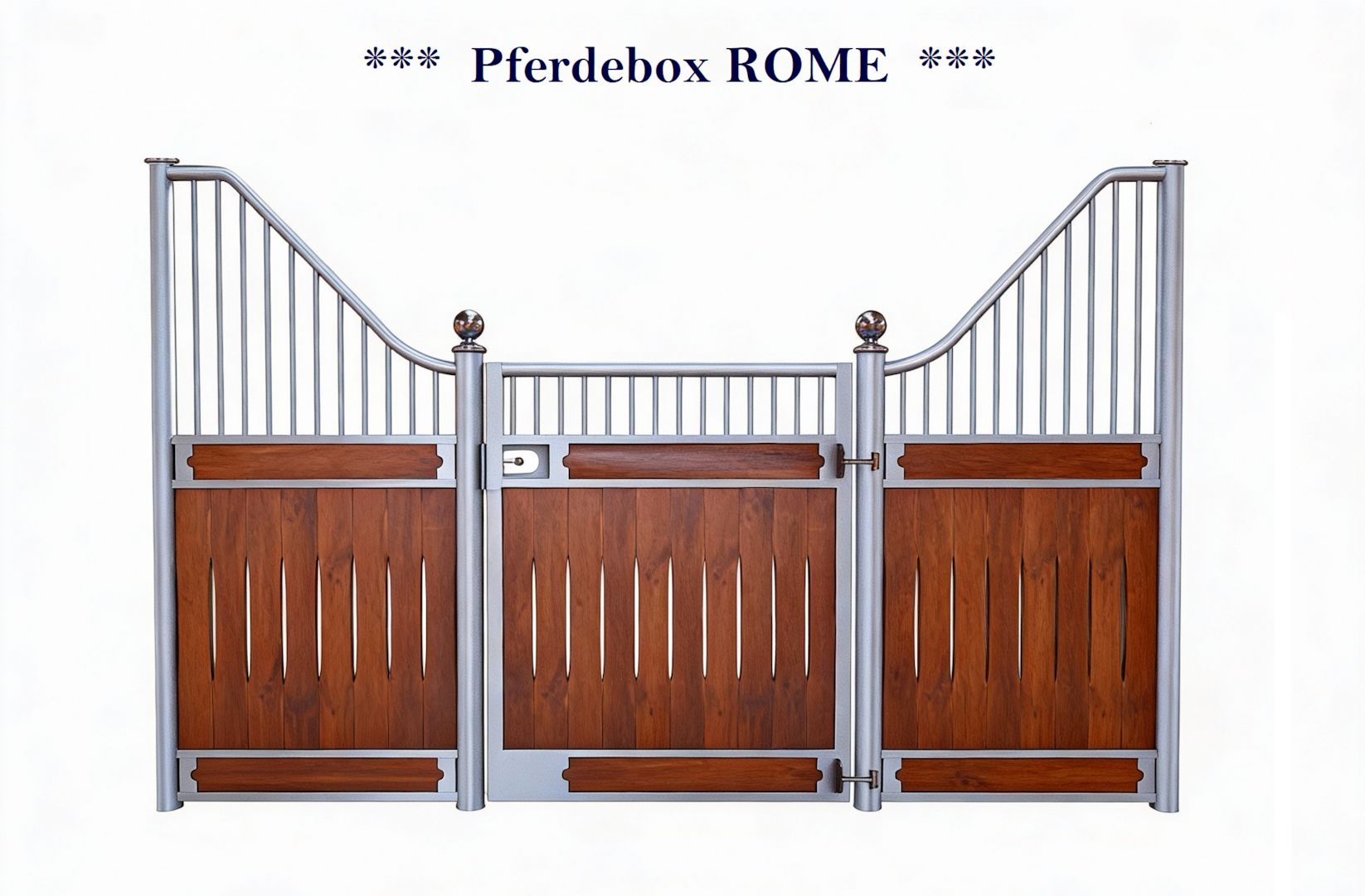 Boxenfronten - Stallfronten & Trennwände für Pferdeställe