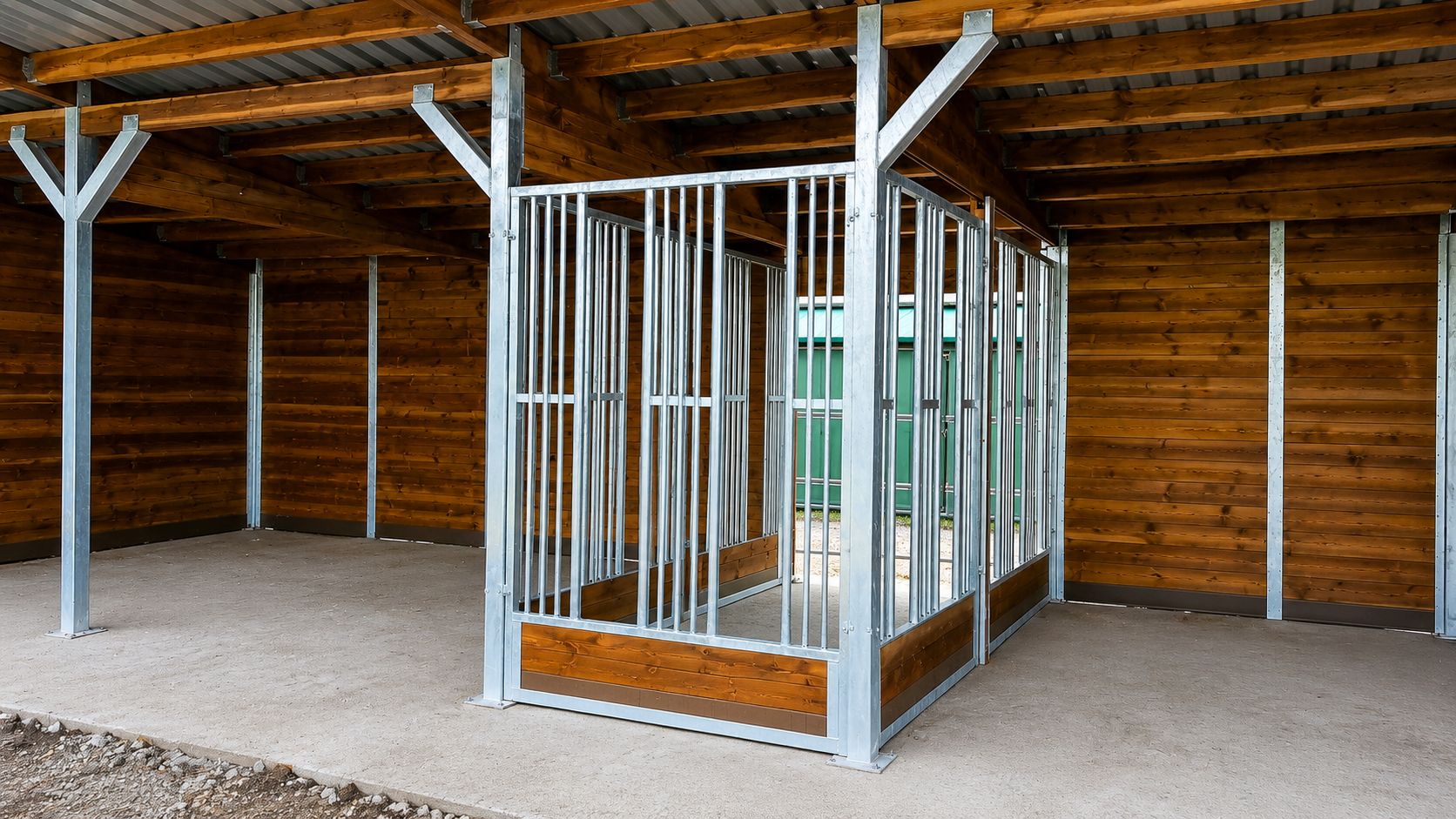 Heuraufe für Pferde | Futterplatz für Weide & Paddock | Pferderaufe