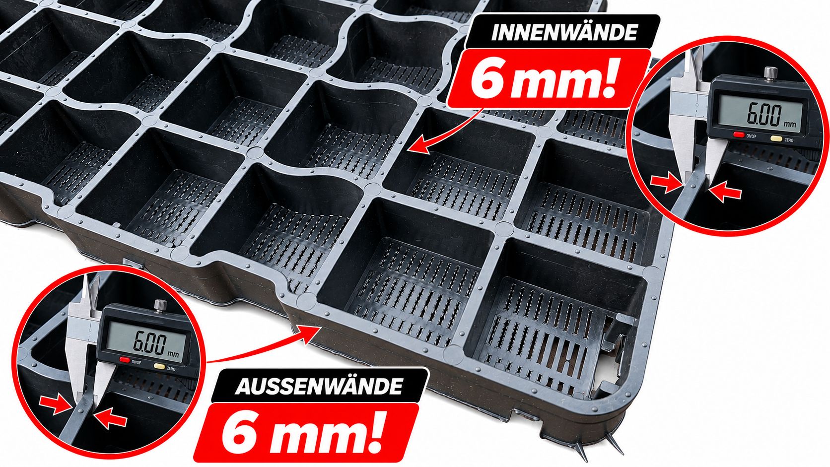 Paddockplatten & Rasengitter kaufen | Extrem robuste Bodengitter