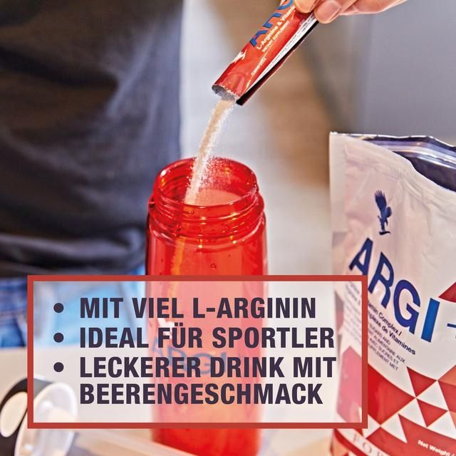 Steigere deine Leistungskraft mit Forever ARGI+
