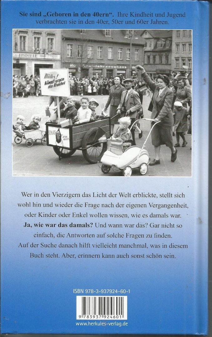 HW- versch. "Geboren in den....-Alltagsgesch. aus Ostdeutschland" Ostalgie+DDR