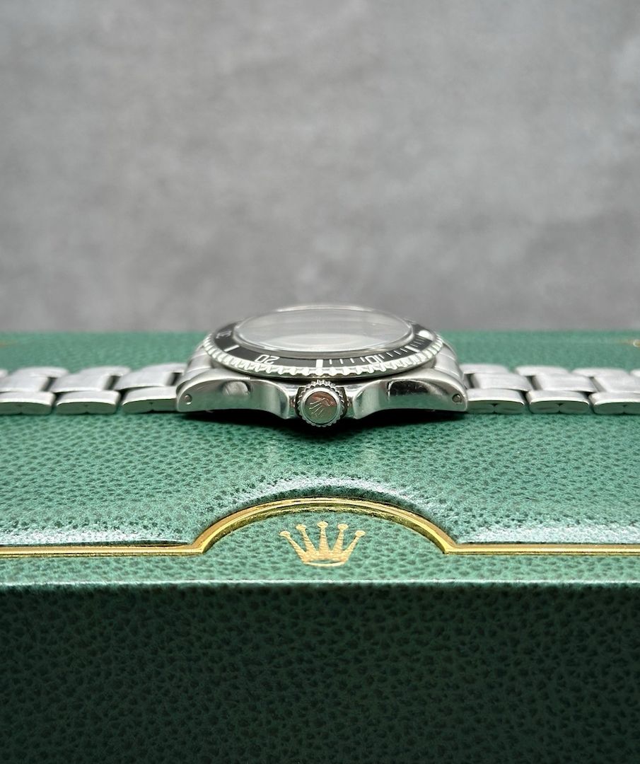 Rolex Submariner 5513 aus 1969, Tritium Patina Stahl 40mm Vintage Uhr