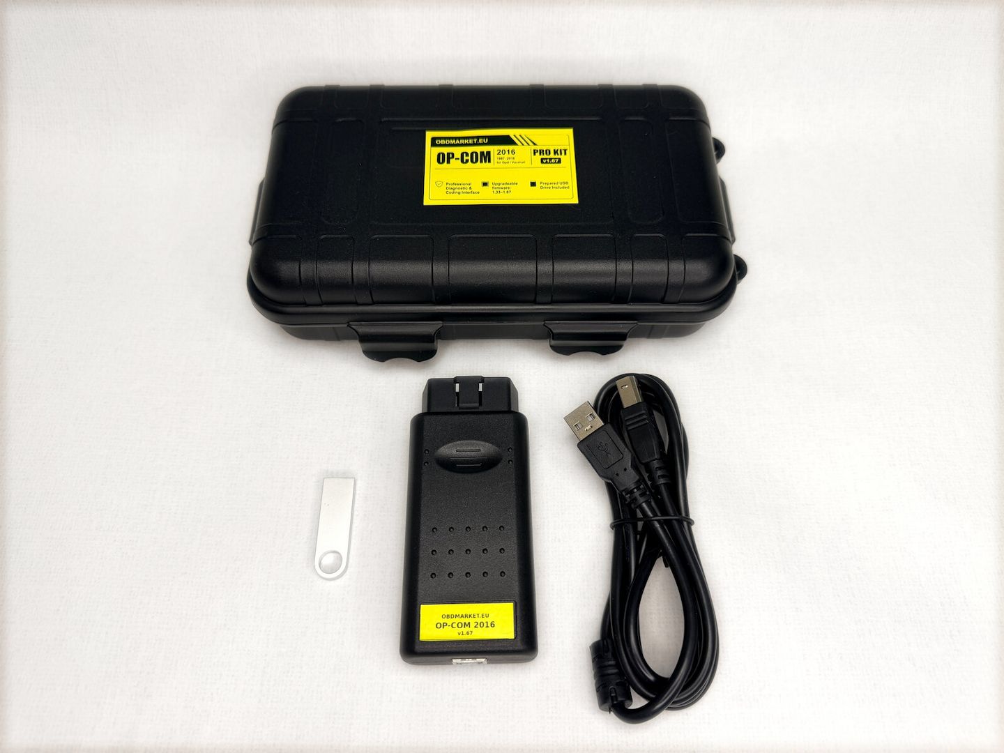 OP-COM Pro Kit 1987–2016 Opel Full-Chip Diagnosegerät
