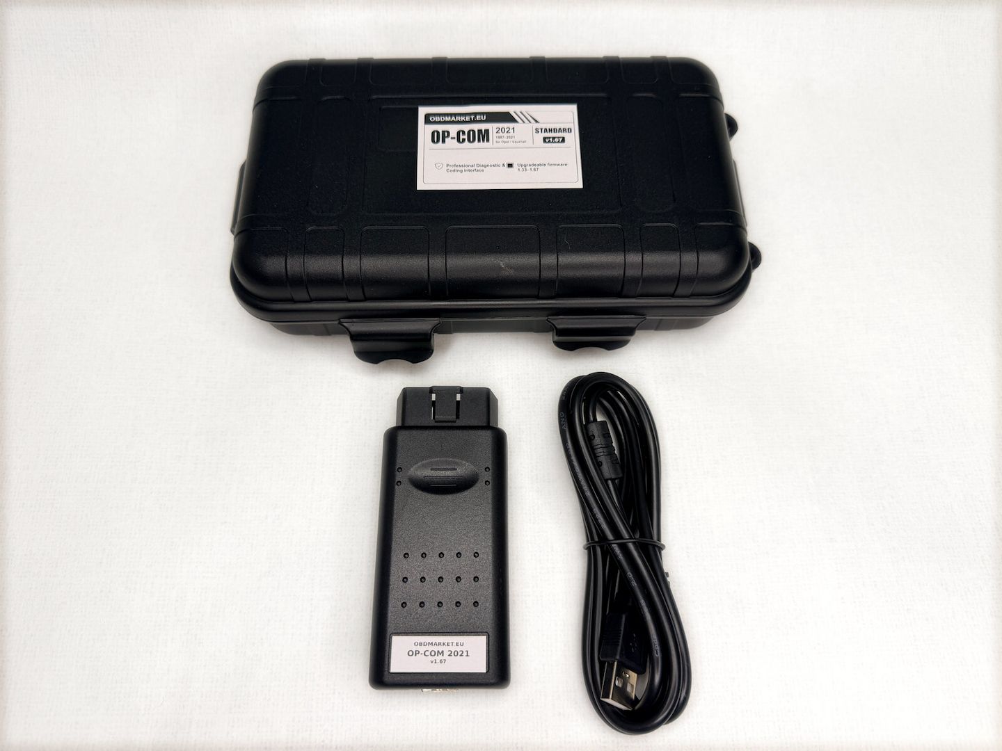 OP-COM Standard 1987–2021 Opel Full-Chip Diagnosegerät