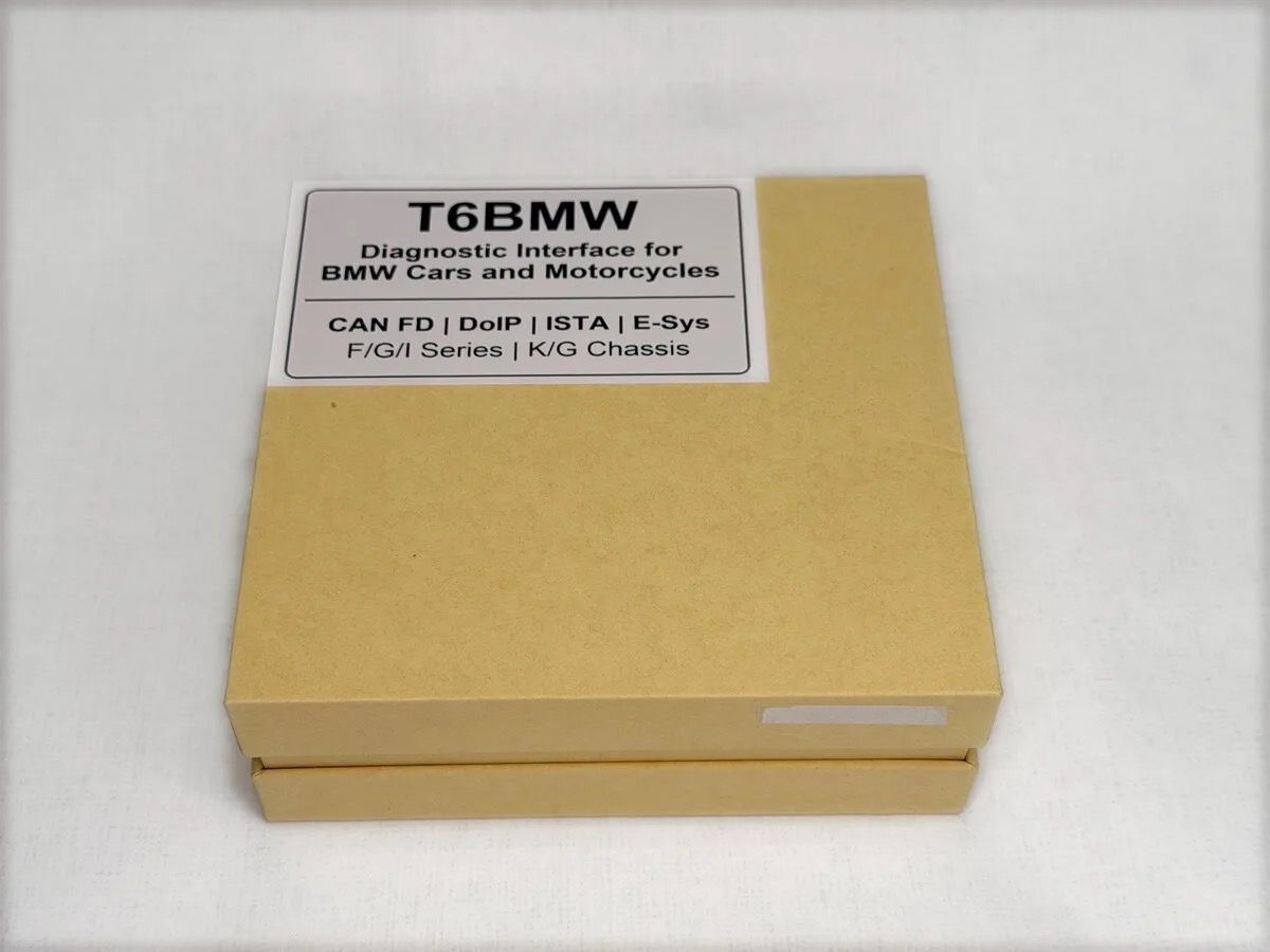T6BMW Diagnose-Interface für BMW/MINI, DoIP/CAN FD — Lager Riga