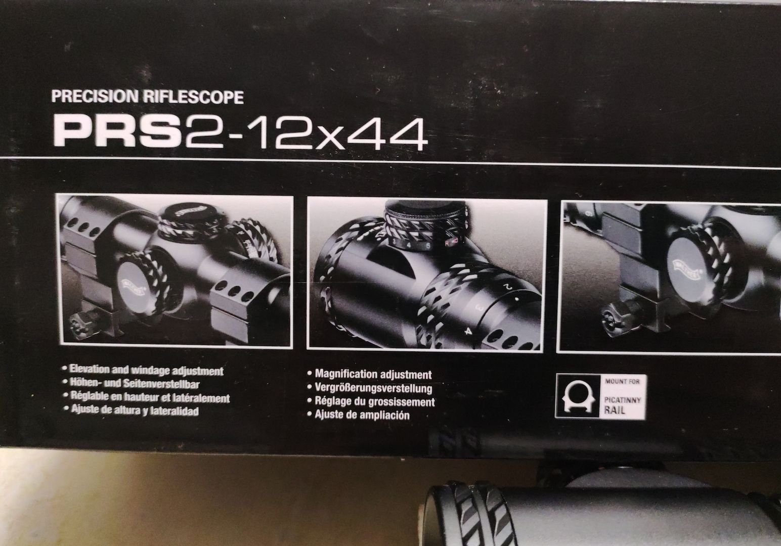 Zielfernrohr Walther PRS 2-12x44