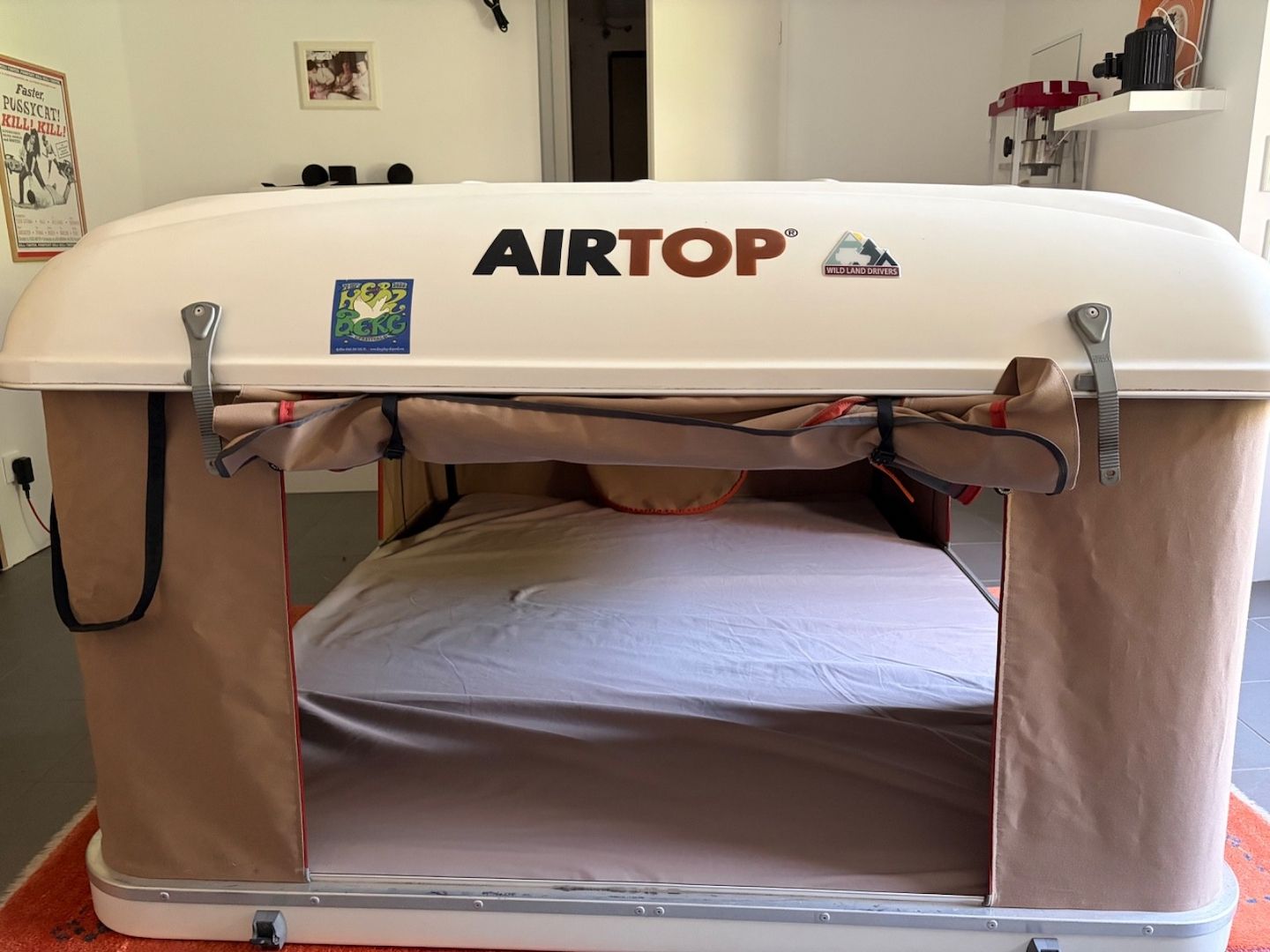 Autohome Airtop L  Dachzelt  inkl. 2 Leitern + Vorzelt