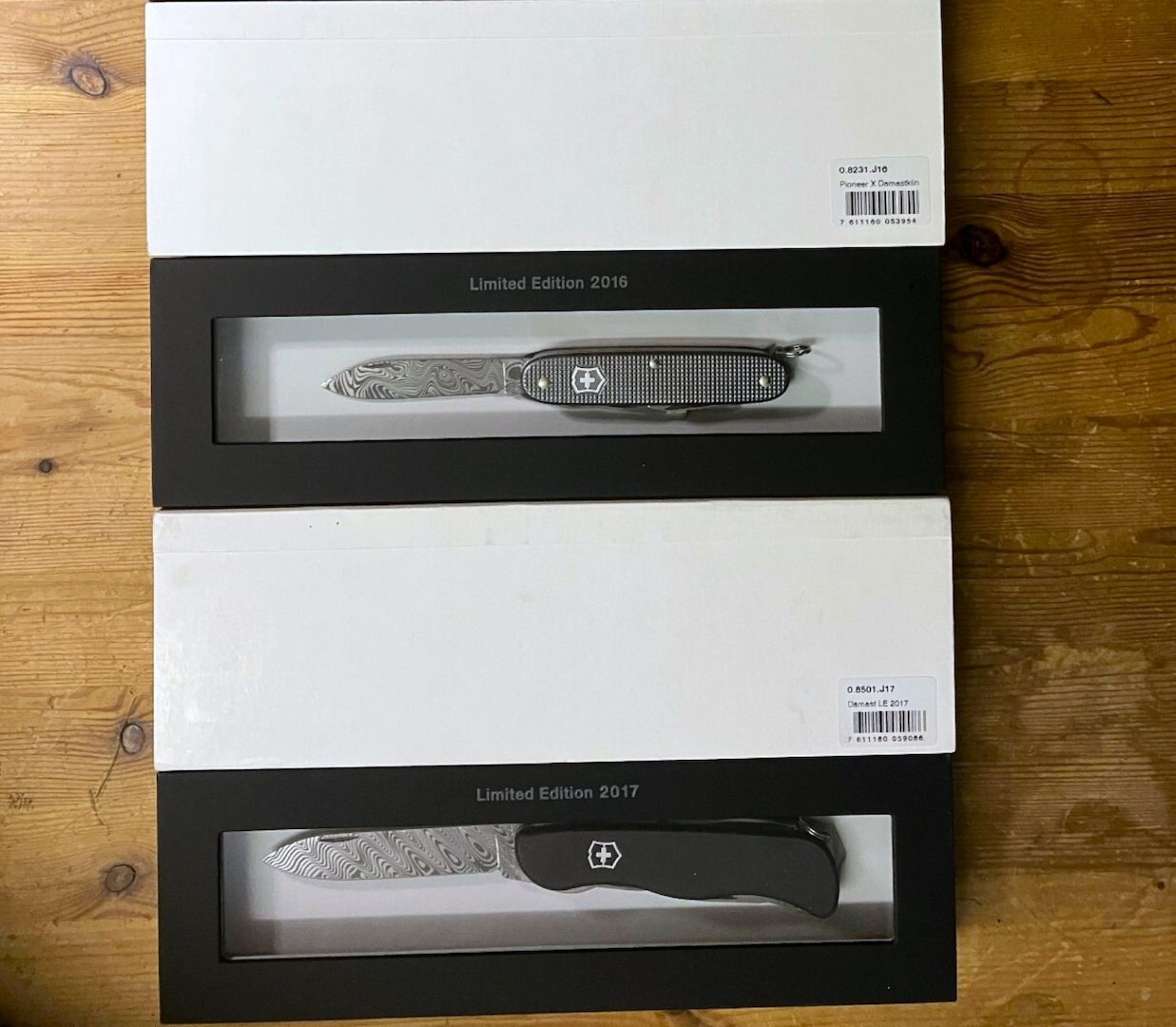 5 Victorinox Damast Messer Limited Edition NEU