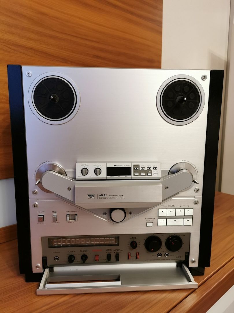 AKAI GX-747 Tonbandgerät, High-End, 2 Aluminiumspulen