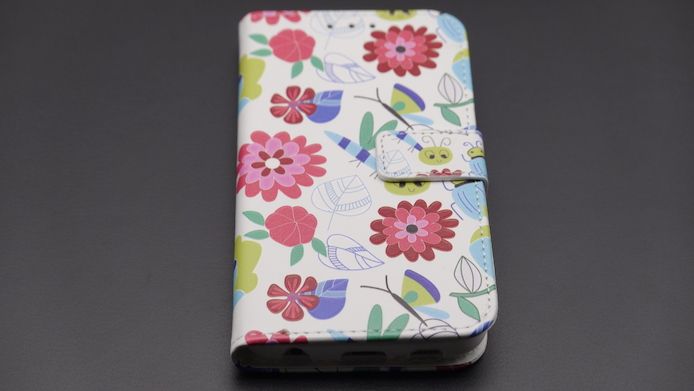 Samsung Galaxy S6 Handyhülle Klapphülle Flowers