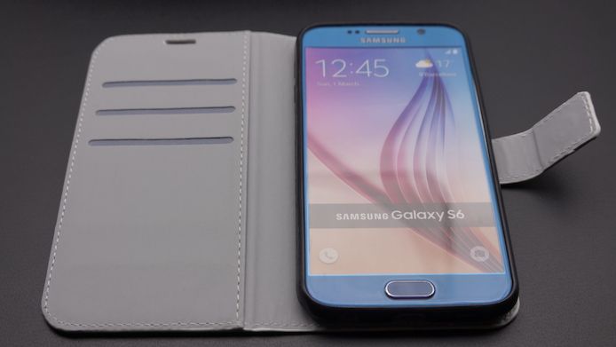 Samsung Galaxy S6 Handyhülle Klapphülle Gepard