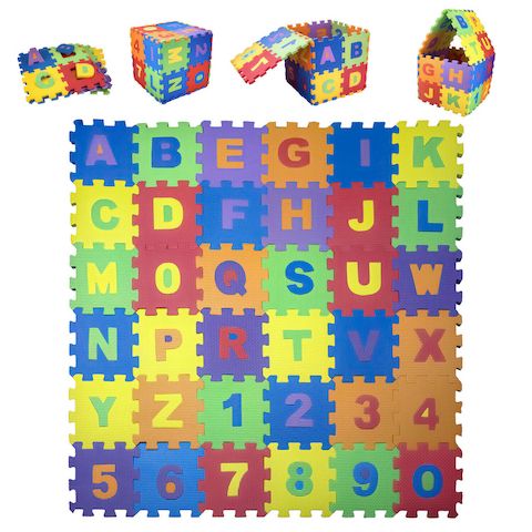XXL Kinder Puzzlematte Kinderteppich