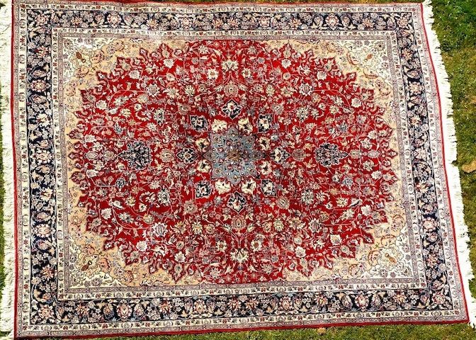 Orientteppich Isfahan ca. 7,7 Mill. K. 310x250. T061
