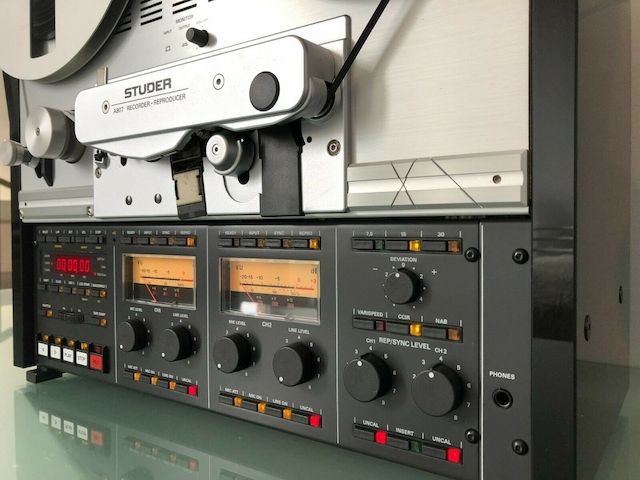 RARE STUDER A807 VU MKII HI-SPEED
