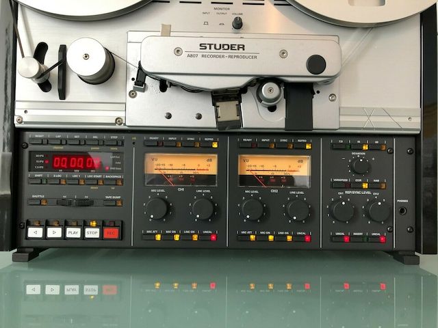 RARE STUDER A807 VU MKII HI-SPEED