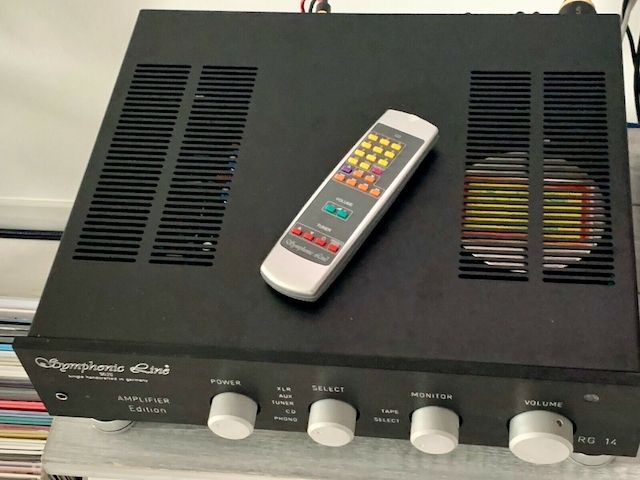 Symphonic Line RG14 MK5 Edition Referenz Vollverstärker mit Phono MM/MC!