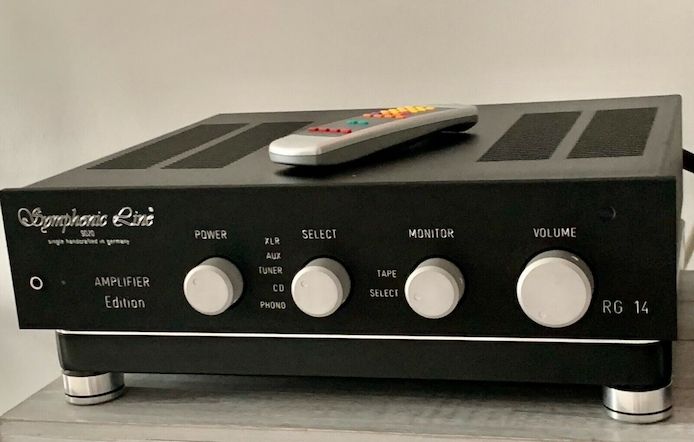 Symphonic Line RG14 MK5 Edition Referenz Vollverstärker mit Phono MM/MC!